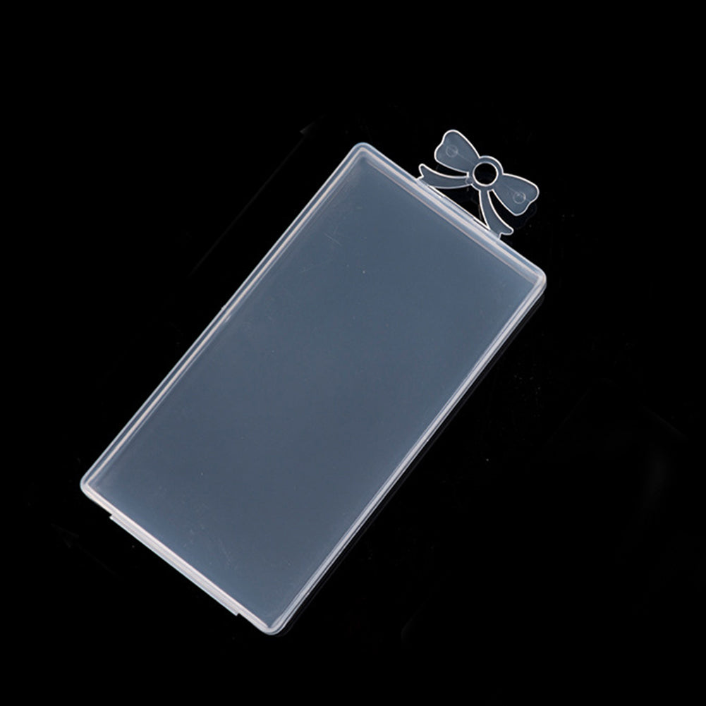 Plastic Container Makeup Storage Case Box for Powder Puff False Eyelash Jewelry