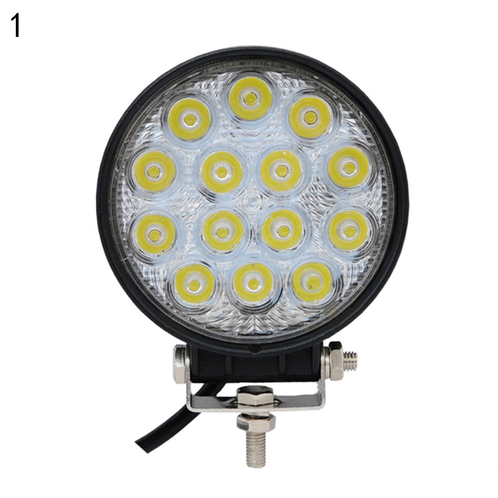 Automotive Engineering 42W LED Work Light Round Energy Work Light Car LED Light