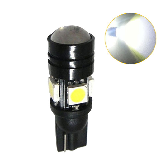 2Pcs 12V T10 LED Light Bulb with COB Projector Auto Car Vehicle Width Lamp