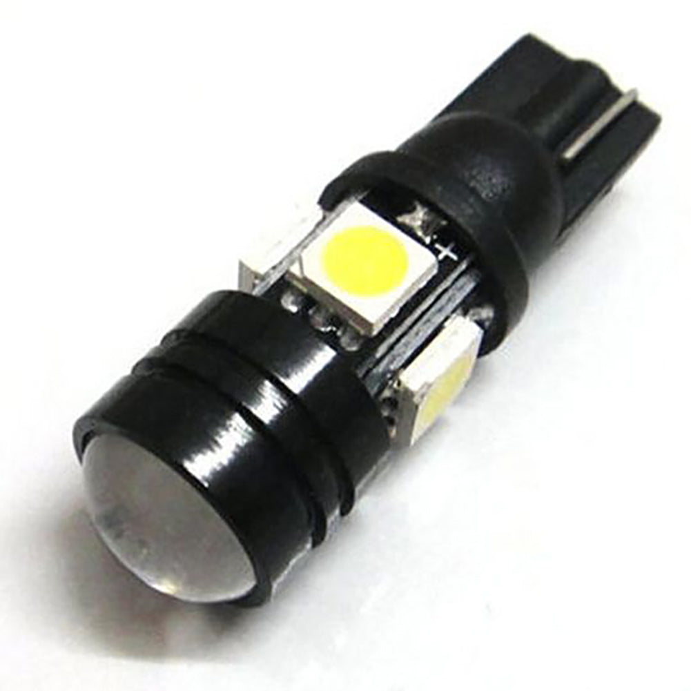 2Pcs 12V T10 LED Light Bulb with COB Projector Auto Car Vehicle Width Lamp