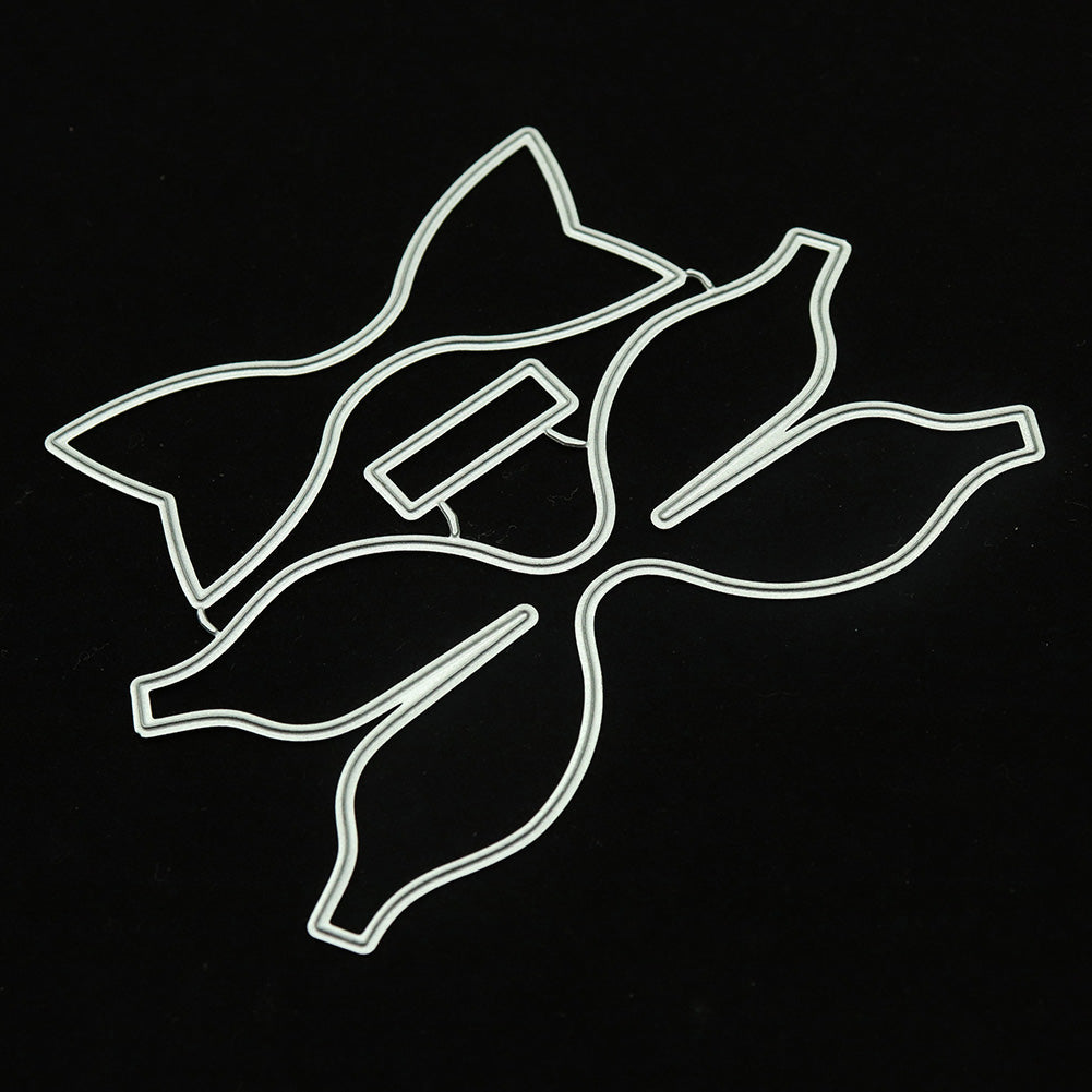 Bowknot Shape Metal Cutting Die Embossing DIY Scrapbook Album Cards Stencil