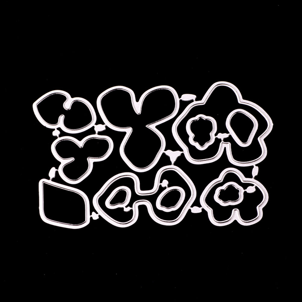 Climbing Orchid Flowers Cutting Dies Embossing Stencil Scrapbook Card DIY Decor