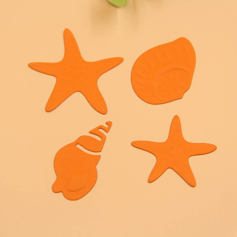 Conch Starfish Cutting Dies Stencils DIY Scrapbooking Embossing Paper Card Craft