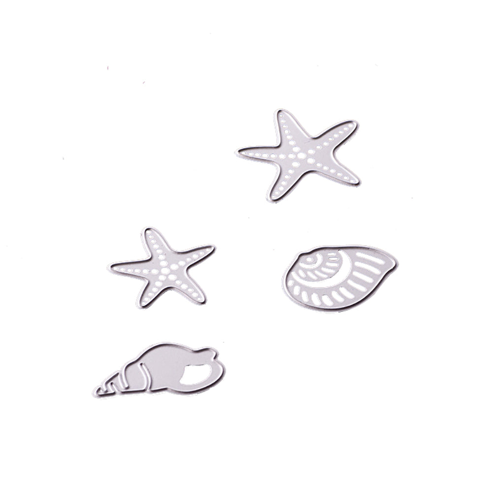 Conch Starfish Cutting Dies Stencils DIY Scrapbooking Embossing Paper Card Craft