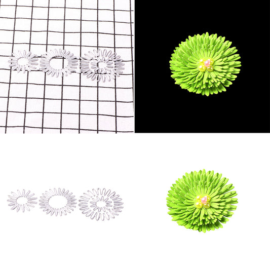 Fashion Flower Metal Stencil Cutting Die for Album Scrapbooking DIY Card Making
