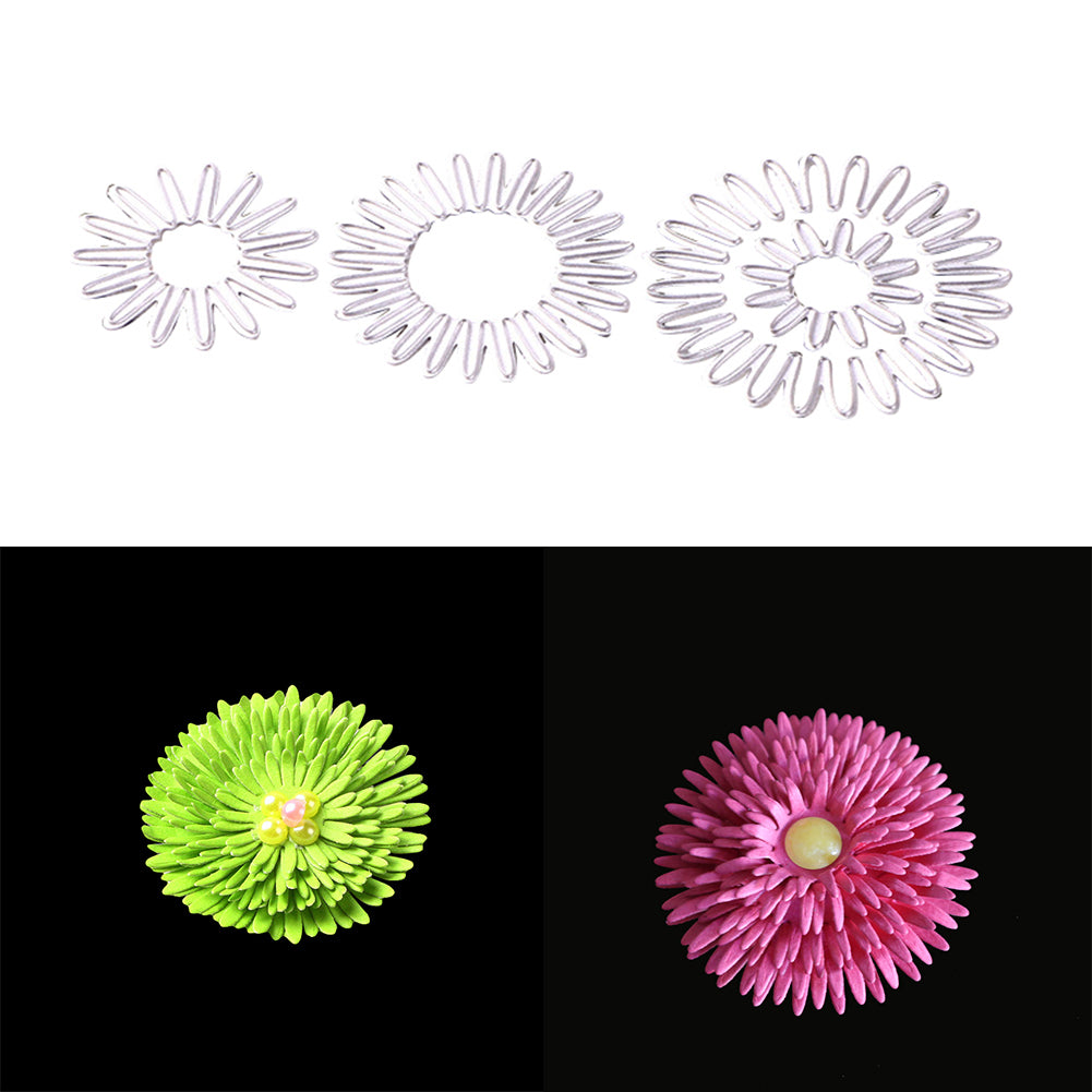 Fashion Flower Metal Stencil Cutting Die for Album Scrapbooking DIY Card Making