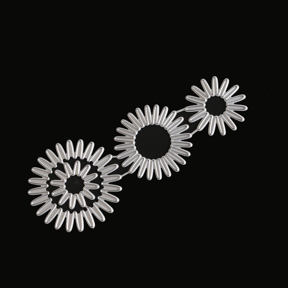 Fashion Flower Metal Stencil Cutting Die for Album Scrapbooking DIY Card Making