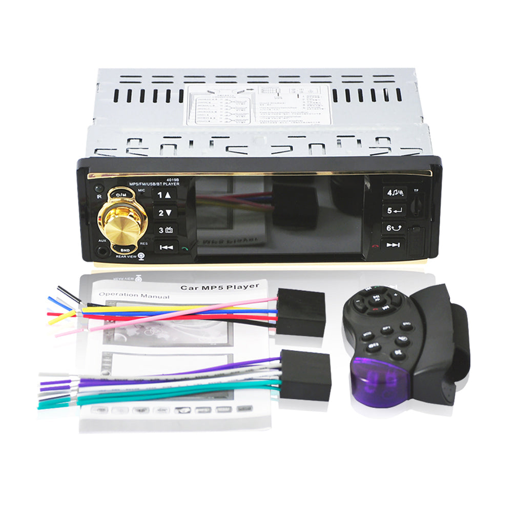 HD 1080P TFT Car Bluetooth MP5 Player with Camera Steering Wheel Remote Control