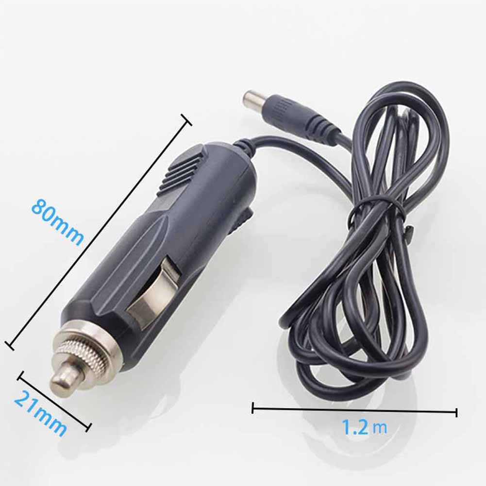 1.2m 12V Multifunctional Car Cigarette Lighter Charger Power Socket Adapter