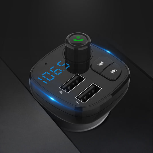 BT-12 Car Bluetooth FM Transmitter Dual USB Charger Handsfree Music MP3 Player