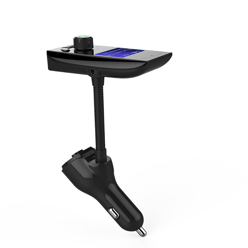Portable Bluetooth Handsfree Kit FM Transmitter Dual USB Car MP3 Player Charger