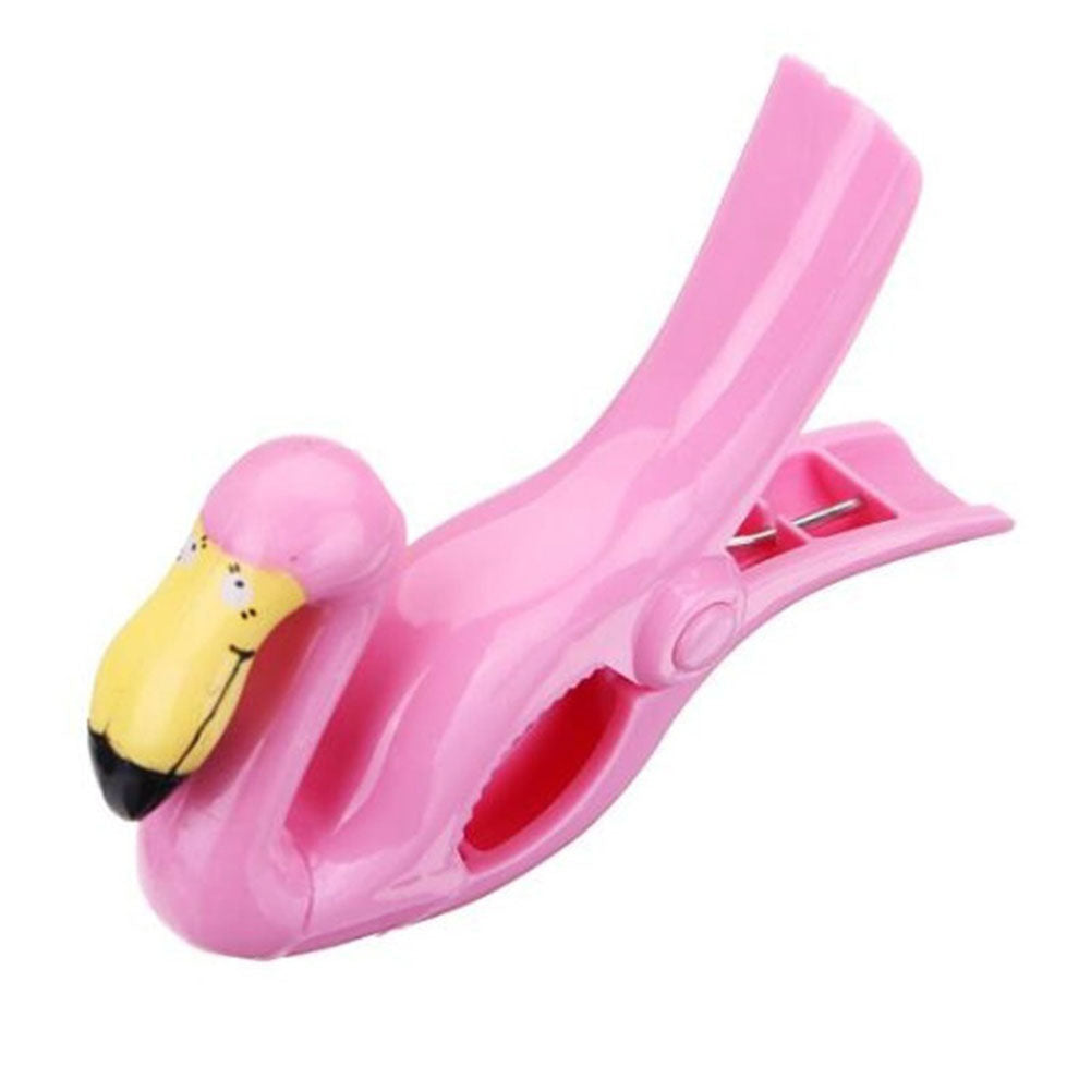 Towel Clips Hanger Flamingo Clothes Grip Clothespin Portable Beach Accessory