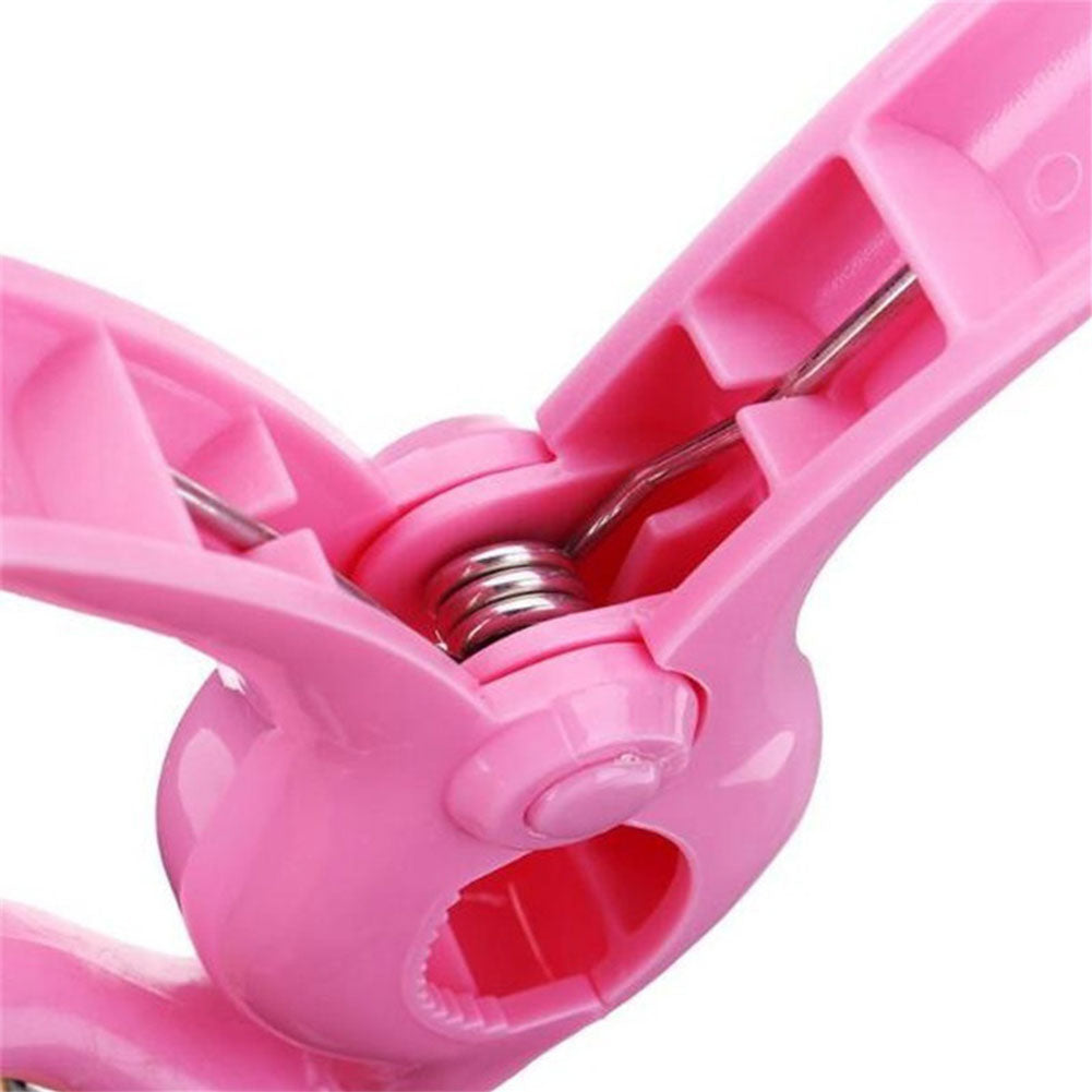 Towel Clips Hanger Flamingo Clothes Grip Clothespin Portable Beach Accessory