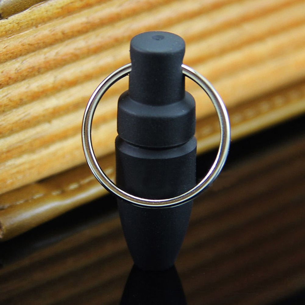 Mini Portable Metal Men's Cigar Punch Open-hole Cutter Tool Key Chain Gift