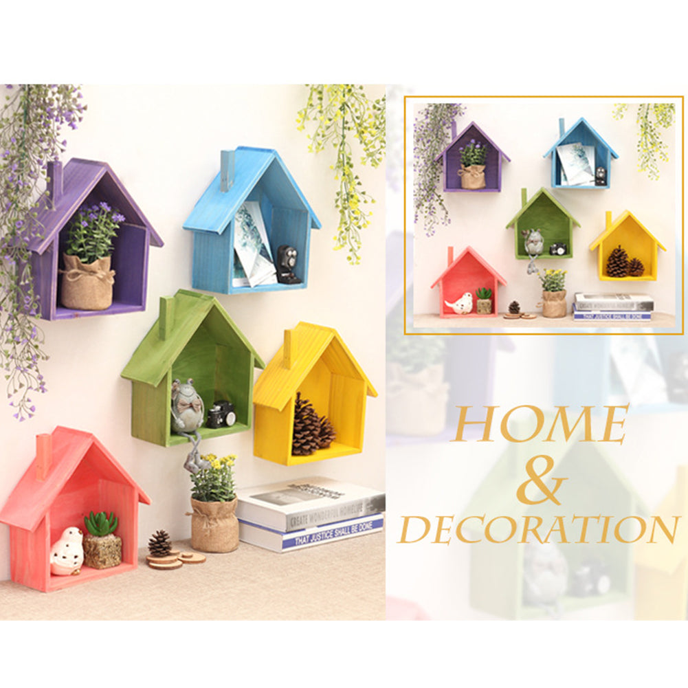 Multi-functional Storage Racks Small House Home Office Decor Wall Bedroom Shelf