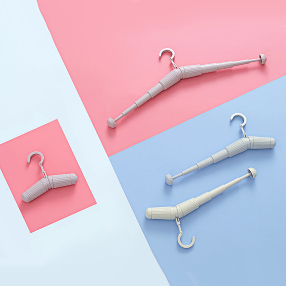 Portable Stretch Hanging Bathroom Wardrobe Towel Hanger Travel Anti-slip Tool