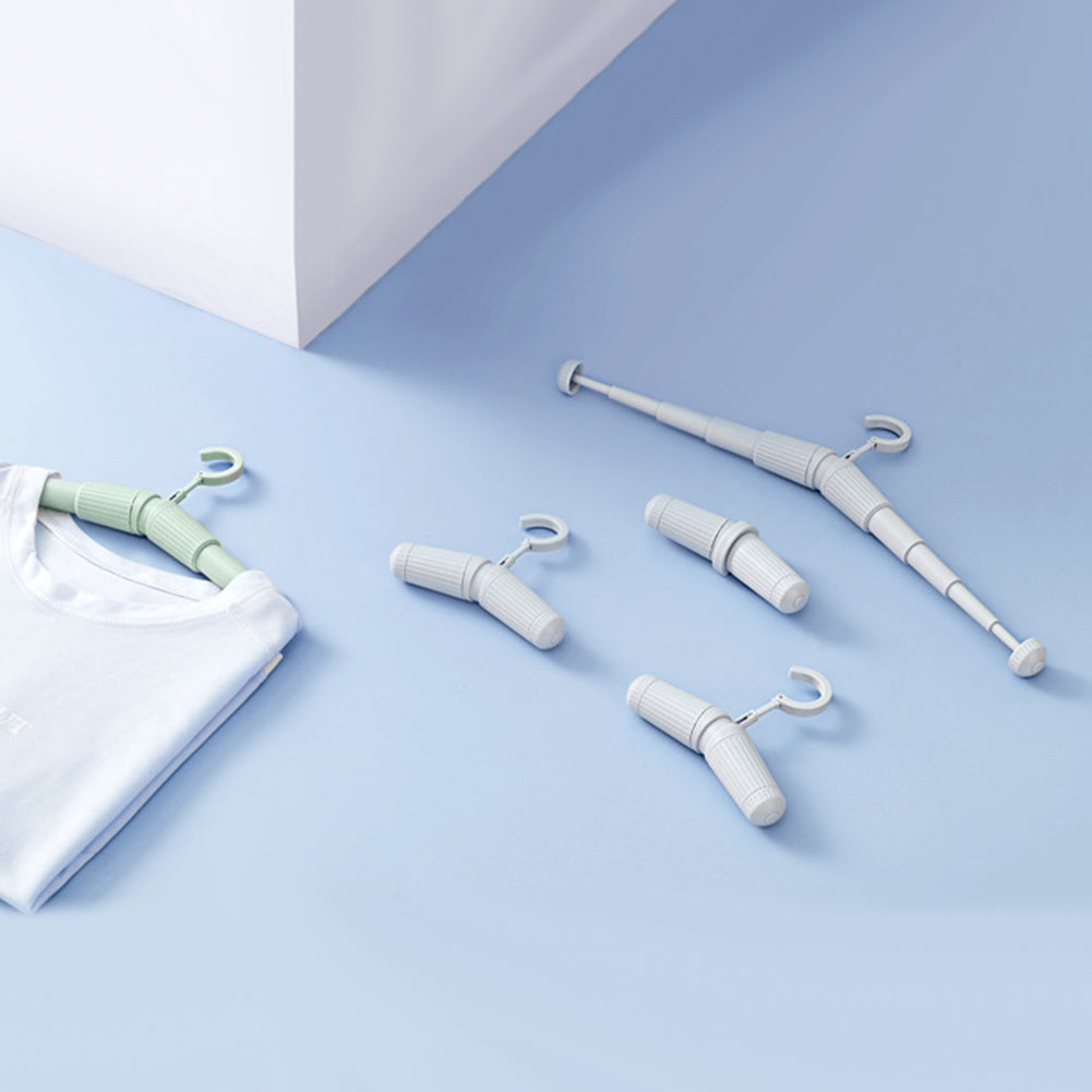 Portable Stretch Hanging Bathroom Wardrobe Towel Hanger Travel Anti-slip Tool