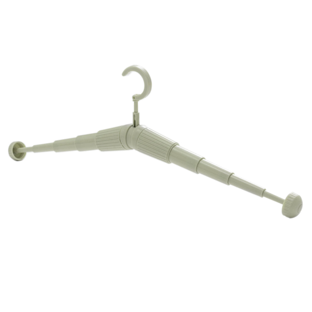 Portable Stretch Hanging Bathroom Wardrobe Towel Hanger Travel Anti-slip Tool