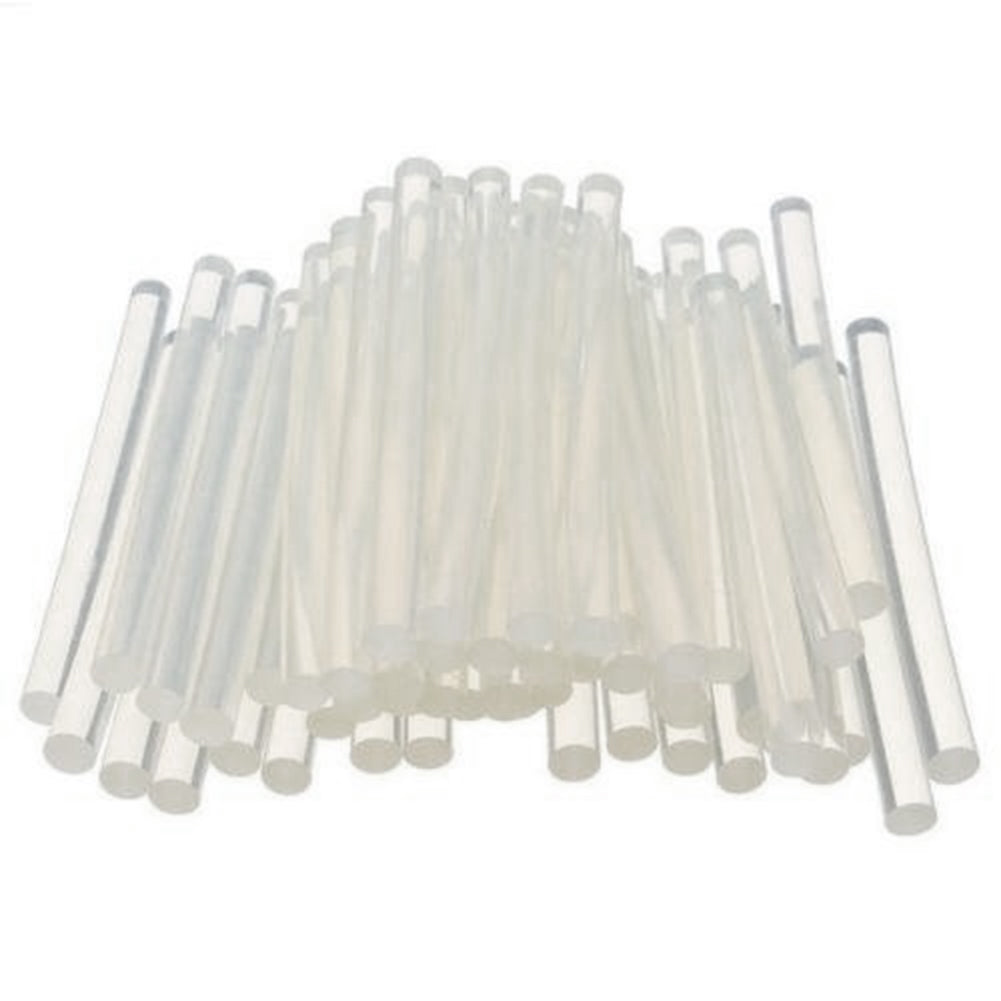 50Pcs/Pack 7mm Multipurpose Transparent Glue Sticks Adhesive for Hot Melt Gun