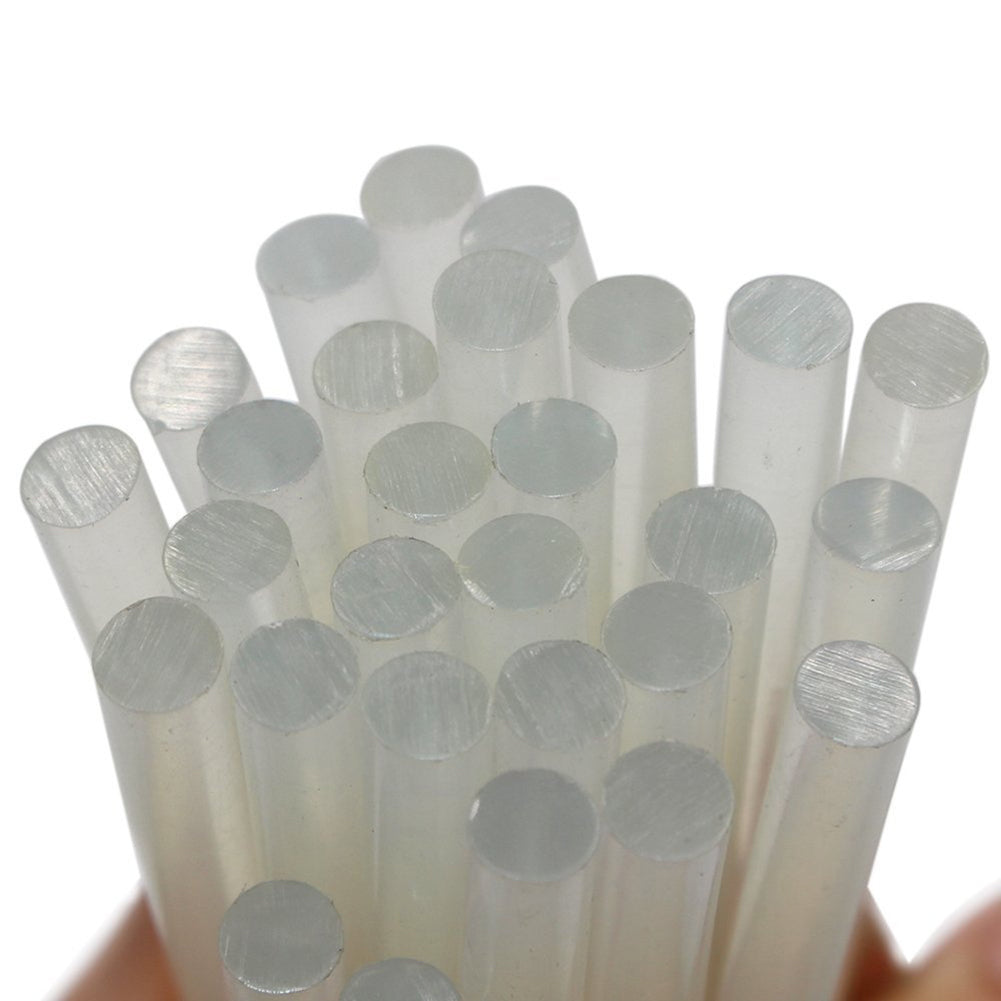 50Pcs/Pack 7mm Multipurpose Transparent Glue Sticks Adhesive for Hot Melt Gun
