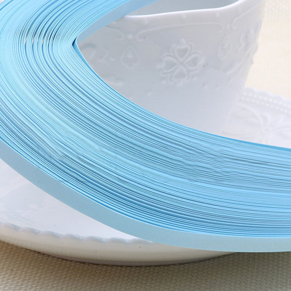 Handmade 120 Stripes 5mm Width Quilling Origami Paper Pure Colour DIY Tool Gift