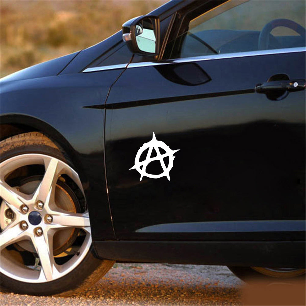 Anarchy Symbol Car-Styling Truck Body Window Decals Reflective Sticker Decor