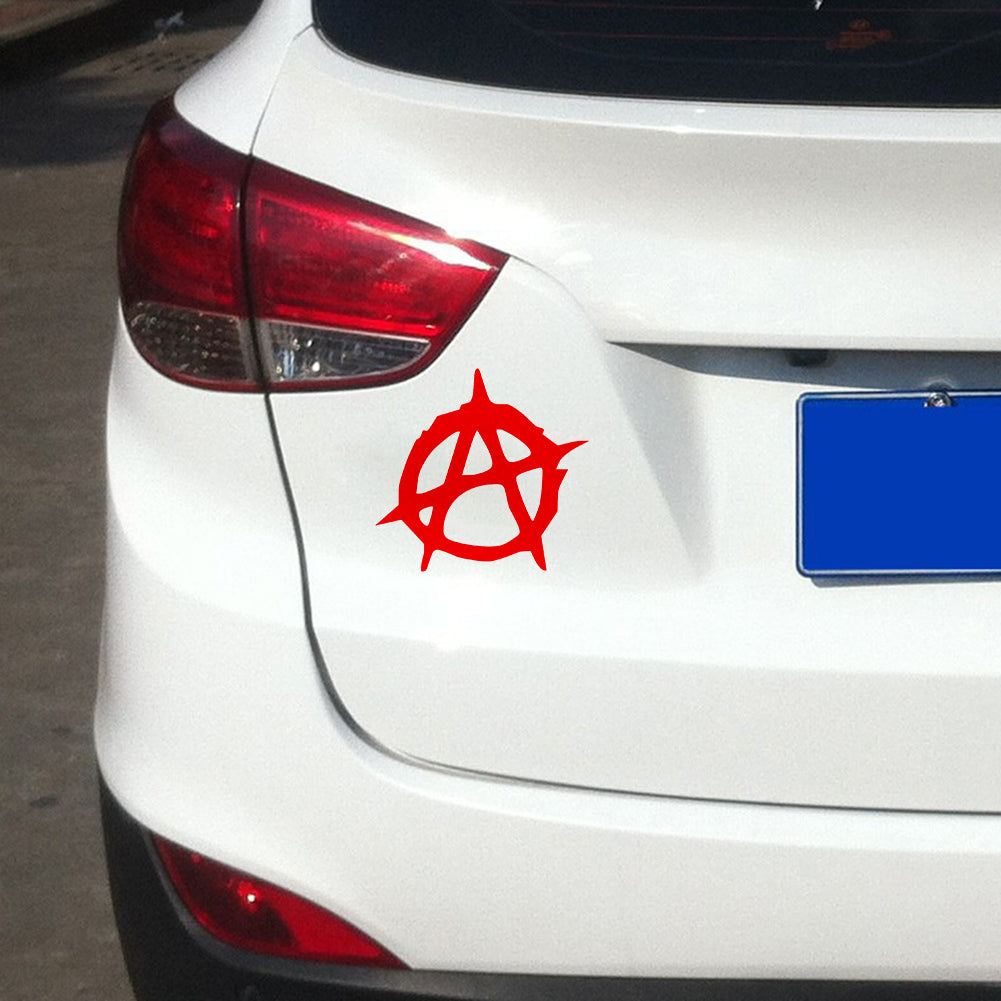 Anarchy Symbol Car-Styling Truck Body Window Decals Reflective Sticker Decor