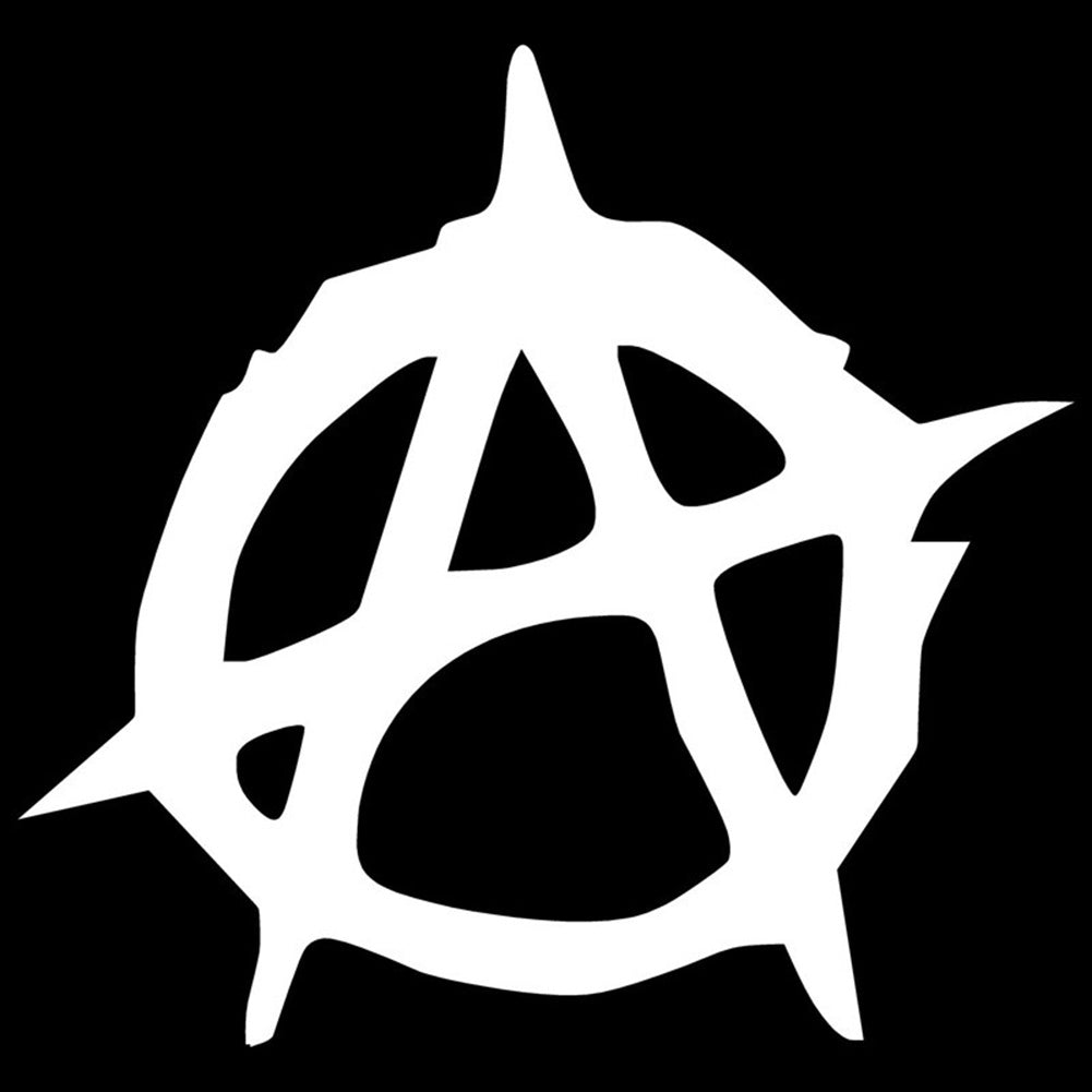 Anarchy Symbol Car-Styling Truck Body Window Decals Reflective Sticker Decor