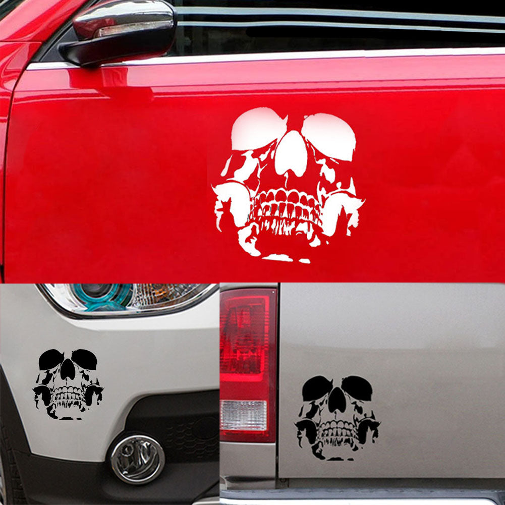 Lovely Skull Pattern Windows Styling Decorative Stickers Auto Decal Decoration