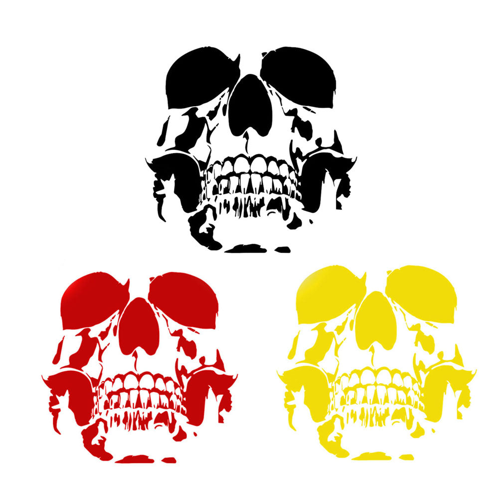 Lovely Skull Pattern Windows Styling Decorative Stickers Auto Decal Decoration