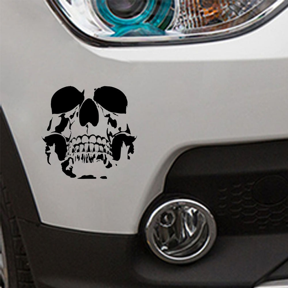 Lovely Skull Pattern Windows Styling Decorative Stickers Auto Decal Decoration