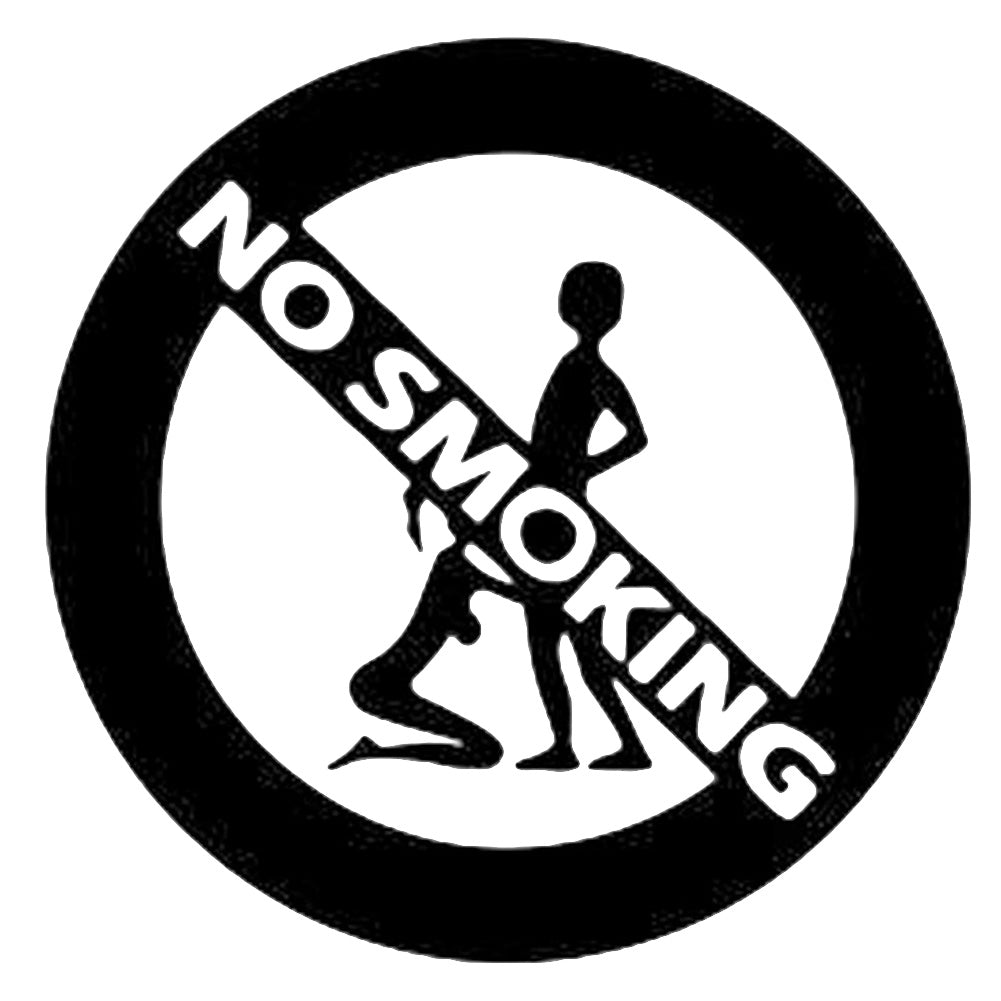 Girl Boy No Smoking Waterproof Car Styling Stickers Vehicle Decal Decoration