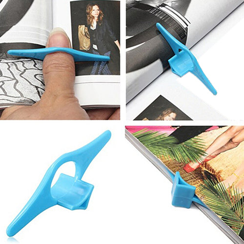 Creative Multifunctional Book Marker Thumb Finger Ring Style Page Holder Stopper