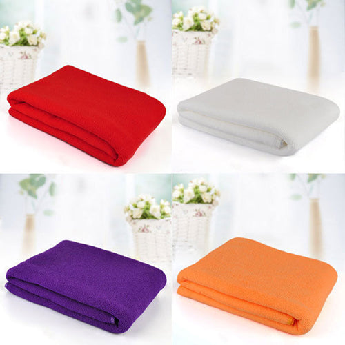 Large Micro Fiber Drying Washcloth Shower Cleaning Travel Beach Bath Towel