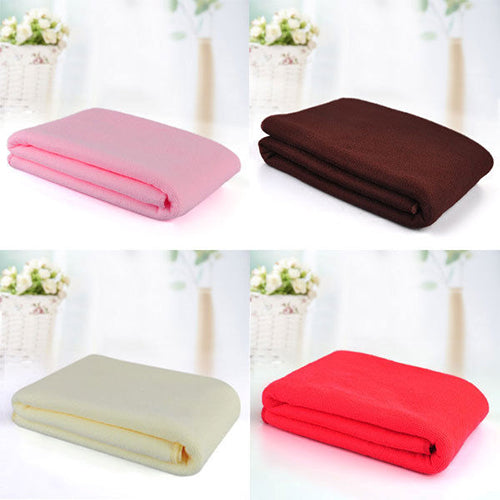 Large Micro Fiber Drying Washcloth Shower Cleaning Travel Beach Bath Towel
