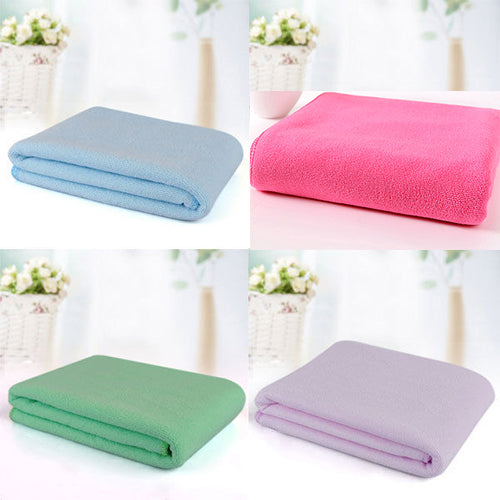 Large Micro Fiber Drying Washcloth Shower Cleaning Travel Beach Bath Towel