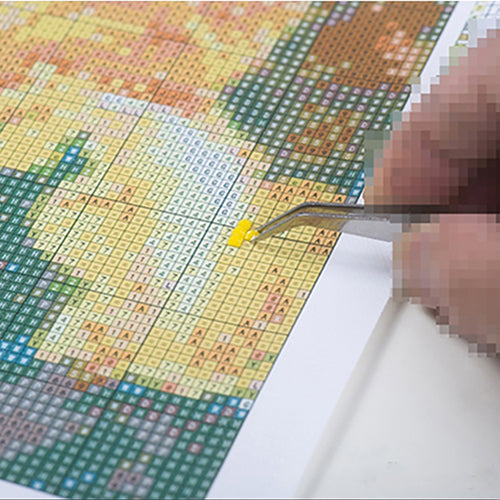 Romantic Cherry Blossom Tree 5D Resin Diamond Embroidery Painting Wall Decor