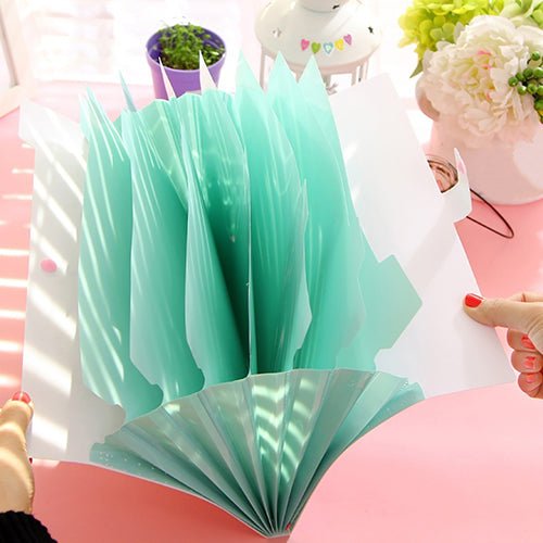 Fashion Classic Floral Paper File Document Bag Pouch Folder Bag School Stationery