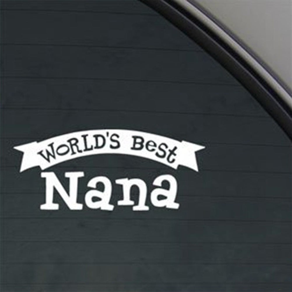 Fashion Truck Motorcycle Letter Reflective Car Sticker Laptop Decal Decoration