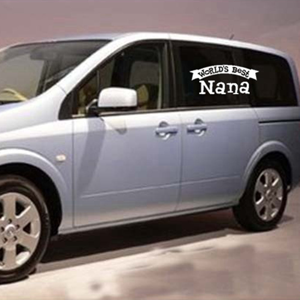 Fashion Truck Motorcycle Letter Reflective Car Sticker Laptop Decal Decoration