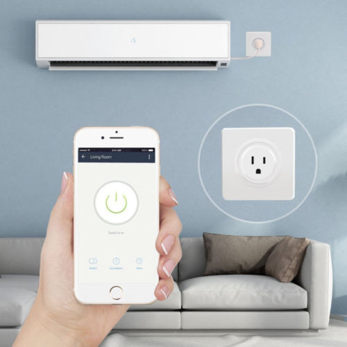 Smart Mini WiFi Plug Outlet Switch work with Google Home Remote