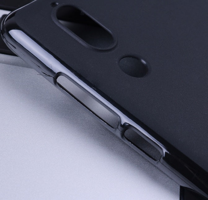 Anti-Knock Soft TPU Case For Sharp Cell Phone Cover With Black White Colors