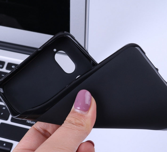 Anti-Knock Soft TPU Case For Sharp Cell Phone Cover With Black White Colors