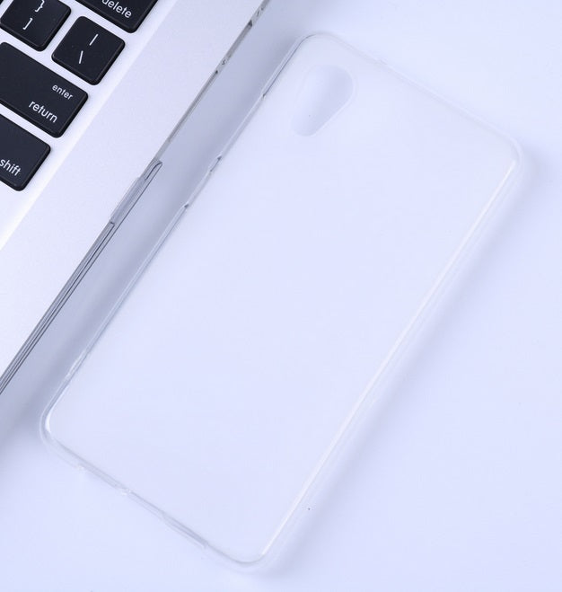 Anti-Knock Soft TPU Case For Sharp Cell Phone Cover With Black White Colors