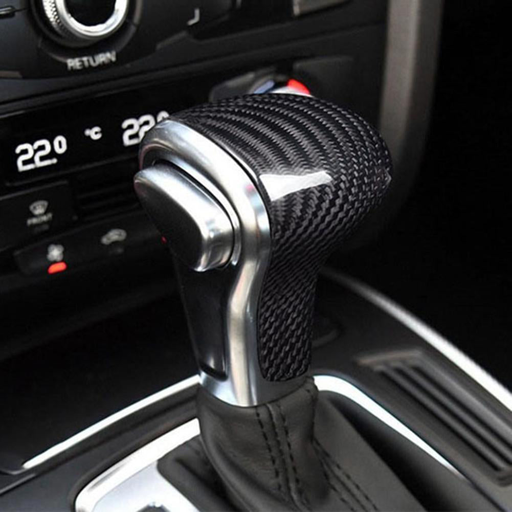 Carbon Fiber Shift Knob Head Cover for Audi Old Model A4/A5/A6/A7/Q3/Q5/Q7