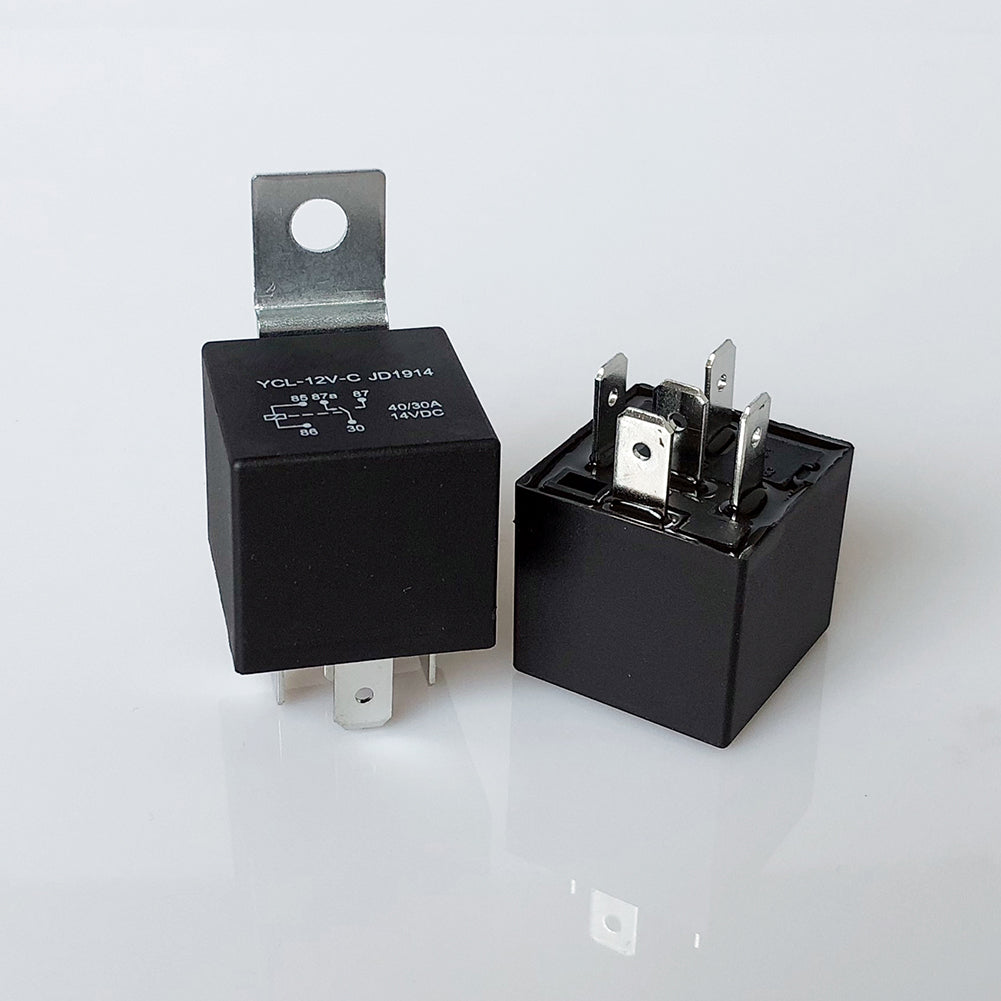 Automotive Relay 12V 5Pin 40A Car Copper Terminal Auto with Socket Accessory