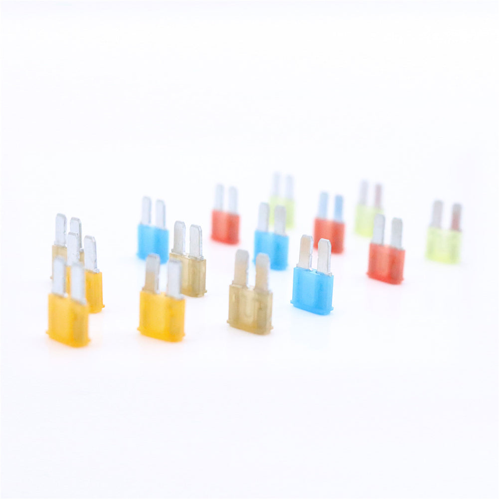 15Pcs/Set Micro2 ATR Automotive Car Fuses Assorted 5A 7.5A 10A 15A 20A