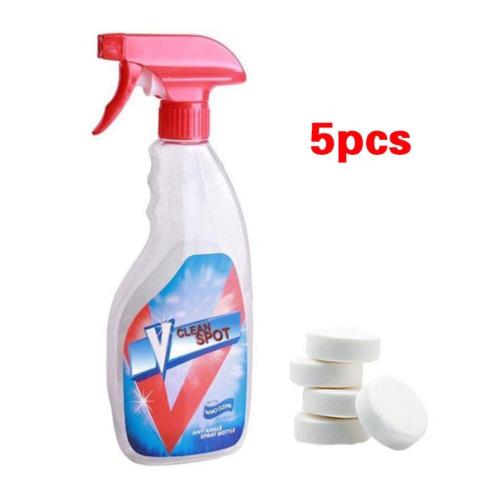Multifunctional Effervescent Spray Cleaner V Clean Spot Home Tool 1/5/10 Sets