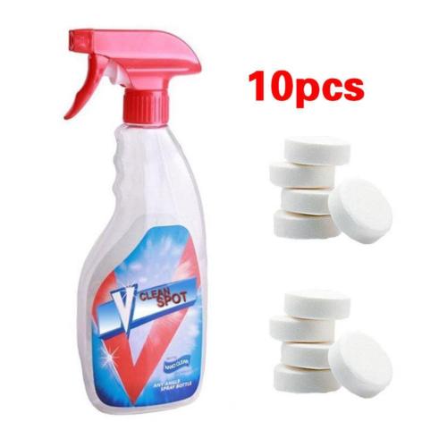 Multifunctional Effervescent Spray Cleaner V Clean Spot Home Tool 1/5/10 Sets