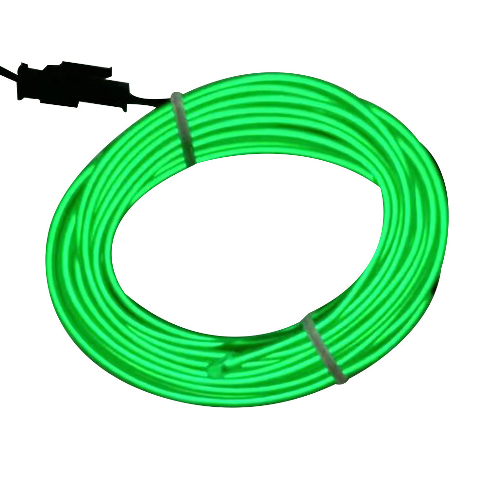 Car Styling Flexible Lights Strip LED Cold Light Interior Trim 12V Inverter 300cm